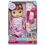 Ficha técnica e caractérísticas do produto Boneca Baby Alive Cuida de Mim Morena - B5159 - Hasbro