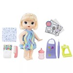 Ficha técnica e caractérísticas do produto Boneca Baby Alive Hasbro Pequena Artista Loira
