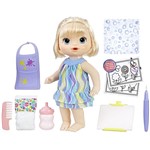 Ficha técnica e caractérísticas do produto Boneca Baby Alive - Pequena Artista Loira - Hasbro - Hasbro