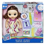 Ficha técnica e caractérísticas do produto Boneca BABY Alive Pequena Artista MOR Hasbro