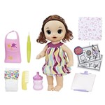 Ficha técnica e caractérísticas do produto Boneca Baby Alive Pequena Artista Morena - C0961 - Hasbro