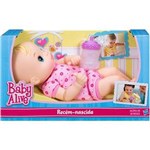 Ficha técnica e caractérísticas do produto Boneca Baby Alive Recém Nascida - Hasbro
