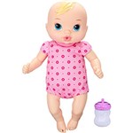 Ficha técnica e caractérísticas do produto Boneca Baby Alive Recém Nascida Loira Rosa - Hasbro