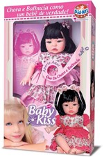 Ficha técnica e caractérísticas do produto Boneca Baby Kiss Morena Sid-Nyl
