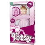 Ficha técnica e caractérísticas do produto Boneca Baby Totsy Fala 70 Frases 44cm 027 - Super Toys - Super Toys