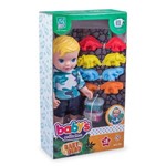 Ficha técnica e caractérísticas do produto Boneca Babys Collection Dino Baby Super Toys - Supertoys