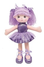 Ficha técnica e caractérísticas do produto Boneca Bailarina Glitter Lilás 4725 - Buba