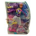 Boneca Barbie Amiga Negra com Hoverboard Luz e Som - Mattel