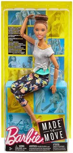 Ficha técnica e caractérísticas do produto Boneca Barbie Articulada Feita para Mexer Morena - Mattel
