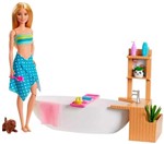 Ficha técnica e caractérísticas do produto Boneca Barbie - Banho de Espumas - Mattel