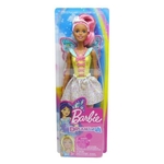 Ficha técnica e caractérísticas do produto Boneca Barbie - Barbie Dreamtopia - Fada Cabelo Rosa - Mattel