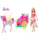 Ficha técnica e caractérísticas do produto Boneca Barbie - Barbie Dreamtopia - Princesa com Carruagem - Mattel MATTEL