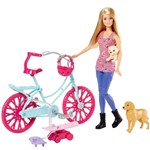 Ficha técnica e caractérísticas do produto Boneca Barbie - Bicicleta com Pets - Mattel