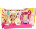 Ficha técnica e caractérísticas do produto Boneca Barbie Busto para Pentear Pupee