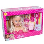 Ficha técnica e caractérísticas do produto Boneca Barbie Busto Pupee 1255 Pentear e Maquiar