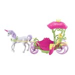 Ficha técnica e caractérísticas do produto Boneca Barbie Carruagem com Princesa Dyx31 - Mattel