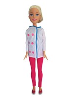 Ficha técnica e caractérísticas do produto Boneca Barbie Chef Cozinheira Grande C/ Acessórios - Pupee