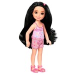 Ficha técnica e caractérísticas do produto Boneca Barbie Club Chelsea Morena Corações DWJ33 - Mattel