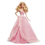 Ficha técnica e caractérísticas do produto Boneca Barbie Colecionável Feliz Aniversário Cfg03 Mattel