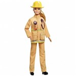 Boneca Barbie Colecionável - Profissões 60 Anos - Bombeira - Mattel