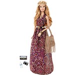 Ficha técnica e caractérísticas do produto Boneca Barbie Colecionável The Barbie Look Vestido Lilás DGY11/DGY12 - Mattel