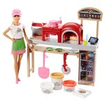 Ficha técnica e caractérísticas do produto Boneca Barbie com Acessórios - Pizzaiola - Mattel