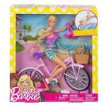 Ficha técnica e caractérísticas do produto Boneca Barbie com Bicicleta Mattel