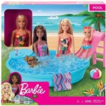 Ficha técnica e caractérísticas do produto Boneca Barbie com Piscina Chique GHL91 - Matell