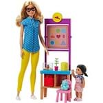 Ficha técnica e caractérísticas do produto Boneca Barbie Conjunto de Profissoes Professora FJB29 Mattel