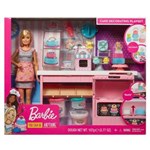 Ficha técnica e caractérísticas do produto Boneca Barbie Cozinha Chef dos Bolinhos Doces Mattel Gfp59