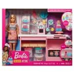 Ficha técnica e caractérísticas do produto Boneca Barbie Cozinha Chef Dos Bolinhos Doces Mattel Gfp59