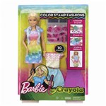 Ficha técnica e caractérísticas do produto Boneca Barbie Criaçoes com Carimbos Mattel