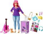 Ficha técnica e caractérísticas do produto Boneca Barbie - Daisy Viajante Com Adesivos - Mattel