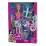 Ficha técnica e caractérísticas do produto Boneca Barbie Dreamtopia Fada Com Asas Voadoras Mattel Frb08
