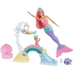 Ficha técnica e caractérísticas do produto Boneca Barbie Dreamtopia Playset Sereias - Mattel