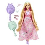 Ficha técnica e caractérísticas do produto Boneca Barbie Dreamtopia Princesa Cabelos Coloridos Dwh42