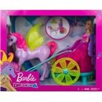 Ficha técnica e caractérísticas do produto Boneca Barbie Dreamtopia Princesa com Carruagem Mattel