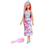 Ficha técnica e caractérísticas do produto Boneca Barbie Dreamtopia Princesa Penteados Mágicos - Mattel
