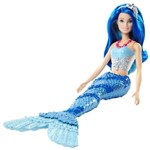 Ficha técnica e caractérísticas do produto Boneca Barbie Dreamtopia Sereia Cabelo Azul - Mattel