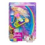 Ficha técnica e caractérísticas do produto Boneca Barbie Dreamtopia Sereia Luzes Arco-íris Mattel
