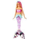 Ficha técnica e caractérísticas do produto Boneca Barbie Dreamtopia Sereia Luzes Arco-iris Mattel