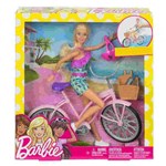 Ficha técnica e caractérísticas do produto Boneca Barbie e Bicicleta Mattel