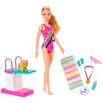 Ficha técnica e caractérísticas do produto Boneca Barbie Explorar e Descobrir Nadadora - Mattel