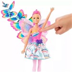 Ficha técnica e caractérísticas do produto Boneca Barbie Fada Asas Voadoras Mattel