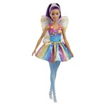 Ficha técnica e caractérísticas do produto Boneca Barbie Fada - Barbie Dreamtopia - Cabelo Roxo - Mattel