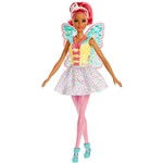 Ficha técnica e caractérísticas do produto Boneca Barbie Fada com Cabelo Rosa - Barbie Dreamtopia - Mattel