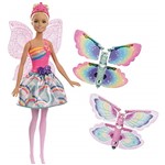 Ficha técnica e caractérísticas do produto Boneca Barbie Fada Dreamtopia Asas Voadoras, Loira, Mattel