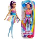 Ficha técnica e caractérísticas do produto Boneca Barbie Fada Dreamtopia Cabelo Roxo - Mattel
