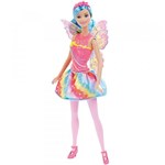 Ficha técnica e caractérísticas do produto Boneca Barbie Fada - Fantasia Reinos Mágicos - Reino dos Arco-Íris - Mattel - Mattel