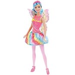 Ficha técnica e caractérísticas do produto Boneca Barbie Fada - Fantasia Reinos Mágicos - Reino dos Arco-Íris - Mattel